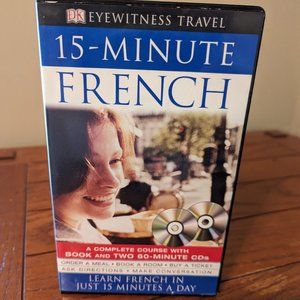 Eyewitness Travel 15-Minute French Audiobook 2 DVD Set Complete Course